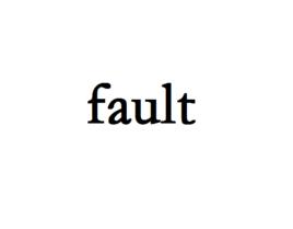 fault