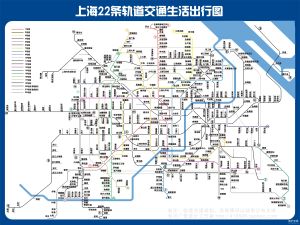 上海捷運線路圖