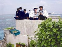 越南人民軍南沙守島海軍官兵