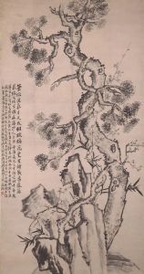 李鱓《三友圖 》  清 北京畫院藏