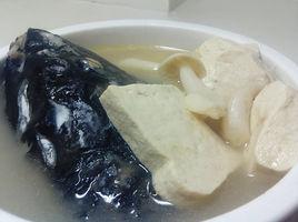 豆腐魚首湯