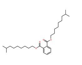 鄰苯二甲酸二異癸酯結構式