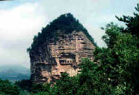 甘肅麥積山