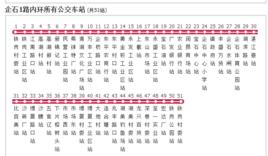 企石公交1路