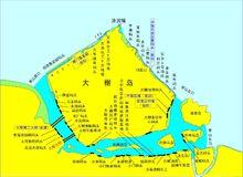 大榭島沿岸碼頭