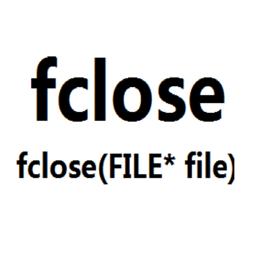 fclose