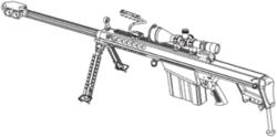 M107、與M82A1M A3幾乎完全一樣