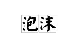 泡沫[漢語詞語]