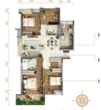 嘉里樺楓居戶型圖