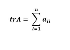 矩陣的跡