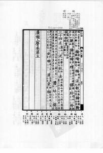 《廣韻》書影