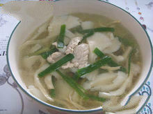 平菇肉片湯