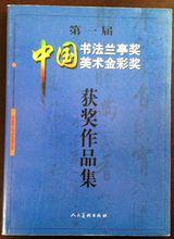 第一屆中國書法蘭亭獎獲獎作品集封面