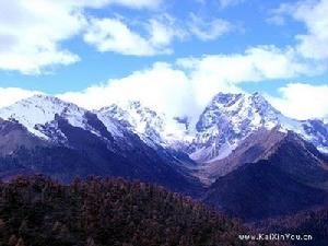 雲嶺白茫雪山