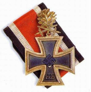 雙劍銀橡葉騎士鐵十字勳章