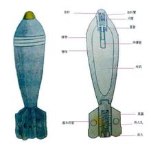 八路軍造82mm迫擊炮榴彈