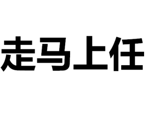 走馬上任