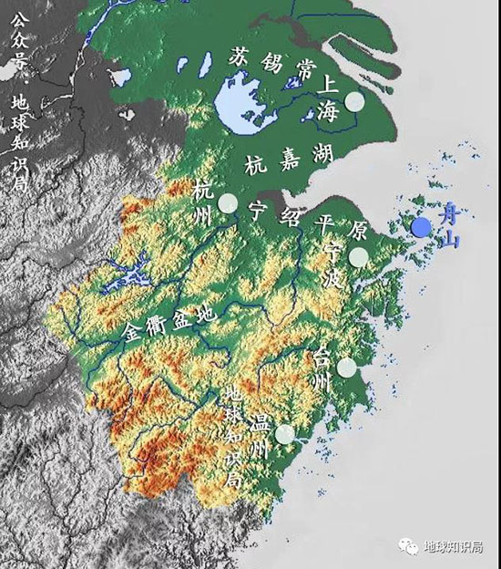 雖然浙江在陸上的平原有不多 但舟山群島上能種地的地方就更稀罕了