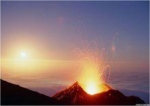 火山噴發