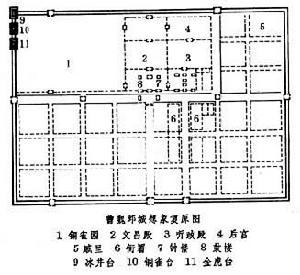 鄴城示意圖