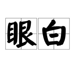 眼白[漢語詞語]