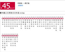 北京公交順45路