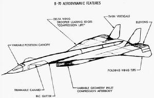 XB-70原始概念圖