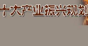 （圖）十大產業振興規劃