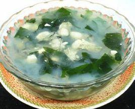 淡菜豆腐湯