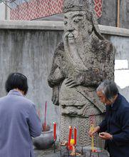 大樹將軍馮異神像