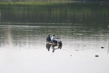 青馬湖垂釣