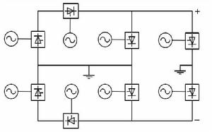 混合式多端直流輸電系統