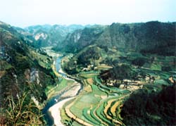 山體地貌