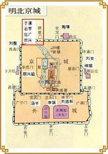 北京保衛戰兵力分布圖