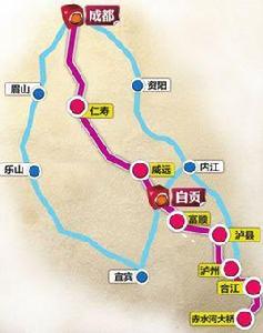 成自瀘赤高速公路