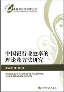 中國銀行業效率的理論及方法研究