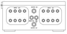 光伏匯流箱輸入輸出線布置圖