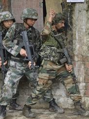 中國人民解放軍成都軍區反恐班戰術訓練