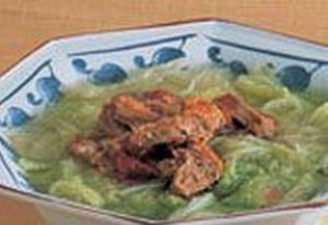 白菜鴨肉湯