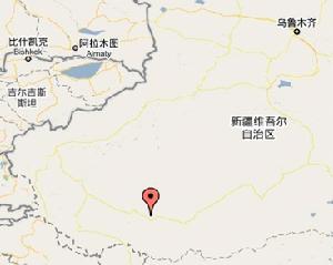 達瑪溝鄉在新疆維吾爾自治區內位置