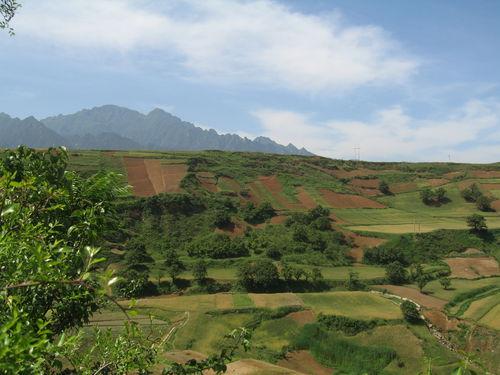 藍田人遺址——公王嶺地貌