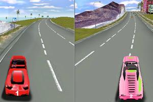 3D雙人極速飆車