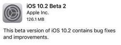 iOS10.2 Beta2