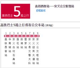 南昌高鐵巴士5路