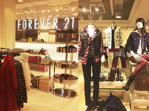 Forever21店鋪陳設