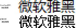 ClearType效果