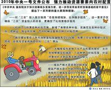 中共中央、國務院關於加大統籌城鄉發展力度進一步夯實農業農村發展基礎的若干意見