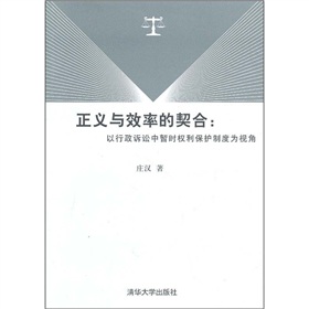 正義與效率的契合：以行政訴訟中暫時權利保護制度為視角