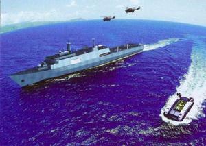 （圖）中國新一代船塢登入艦