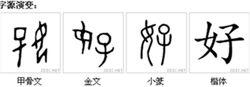 好[漢語漢字]